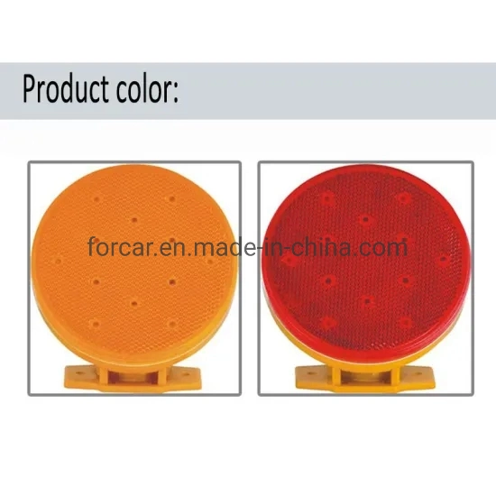 Plastic Mini Promotional Reflective Flashers Warning Flashing Light for Safety