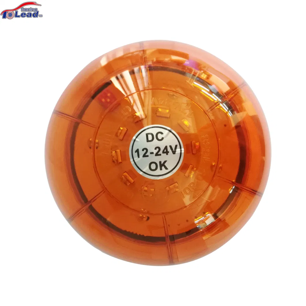 Wholesale High Quality Amber LED Emergency Warning Light Strobe Beacons Safety Rotary Lamp for Heavy Duty Vehicles Wl136