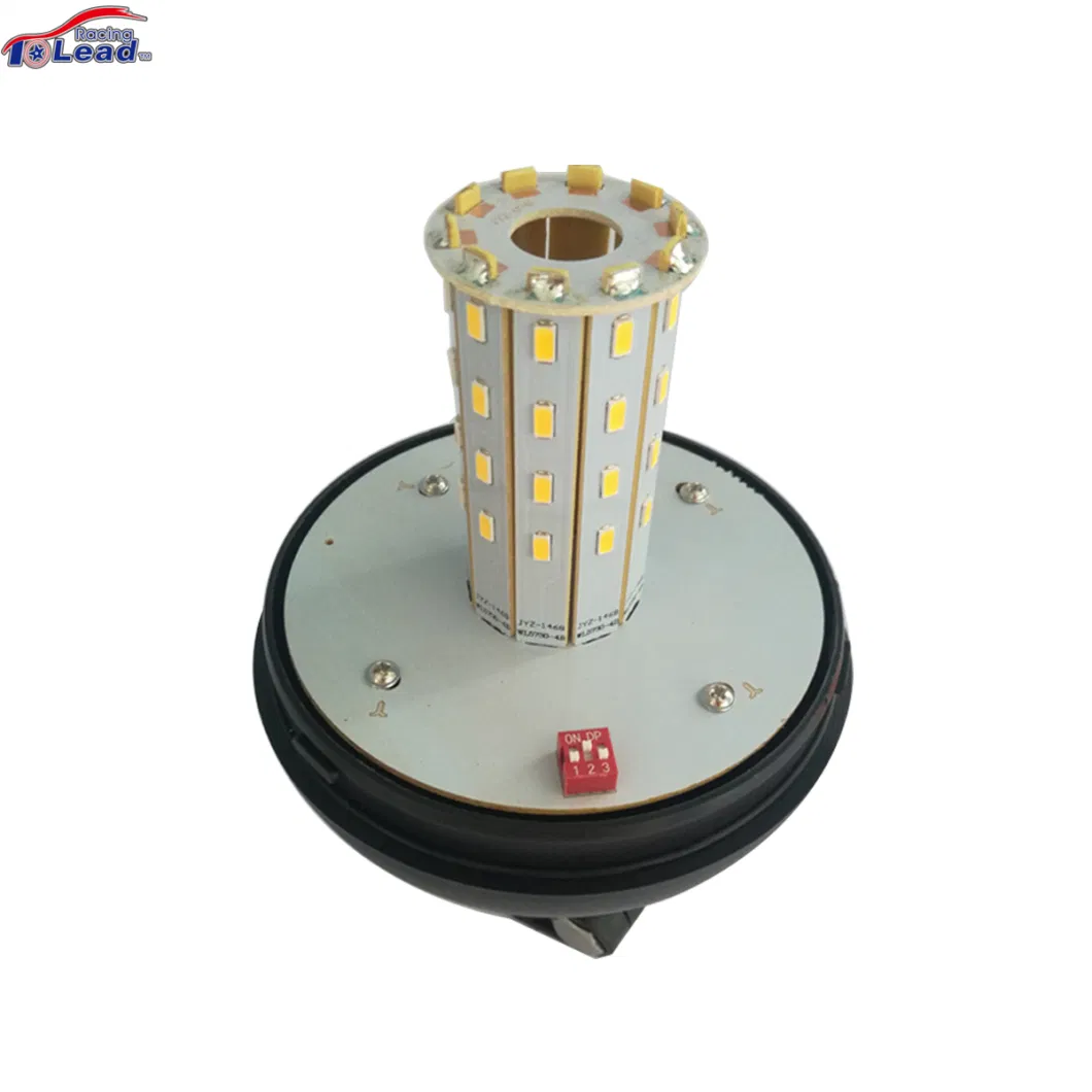 Wholesale High Quality Amber LED Emergency Warning Light Strobe Beacons Safety Rotary Lamp for Heavy Duty Vehicles Wl136