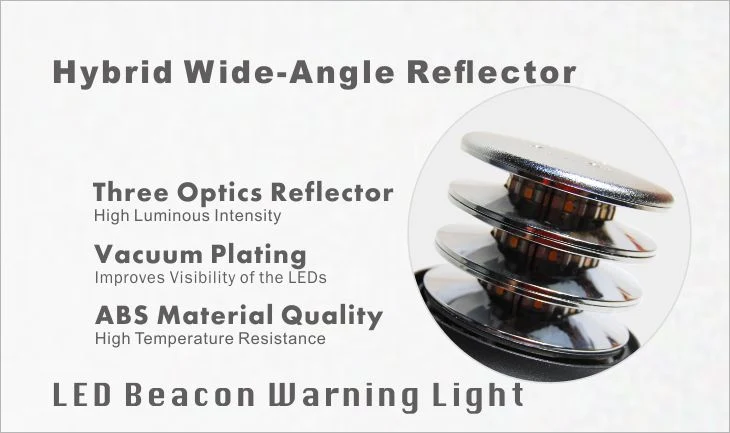 Amber LED Rotating Beacon Warning Light Lightr65 LED Beacon Light Flashing Amber Beacon