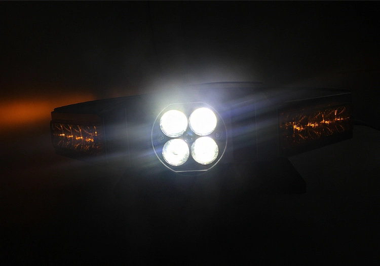 12V 48 Inch 1200mm LED Amber Strobe Light Bar for Vehicle