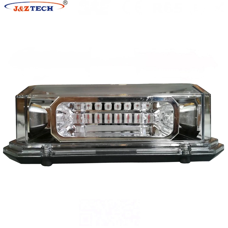 48 LEDs 33cm Length LED Warning Mini Light Bar Magnetic Feet Lightbar