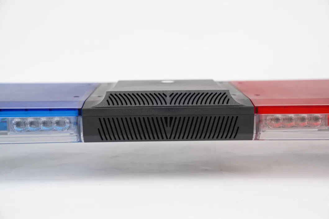 Senken Built-in Speaker Thin Police Ambulance LED Emergency Warning Lightbar