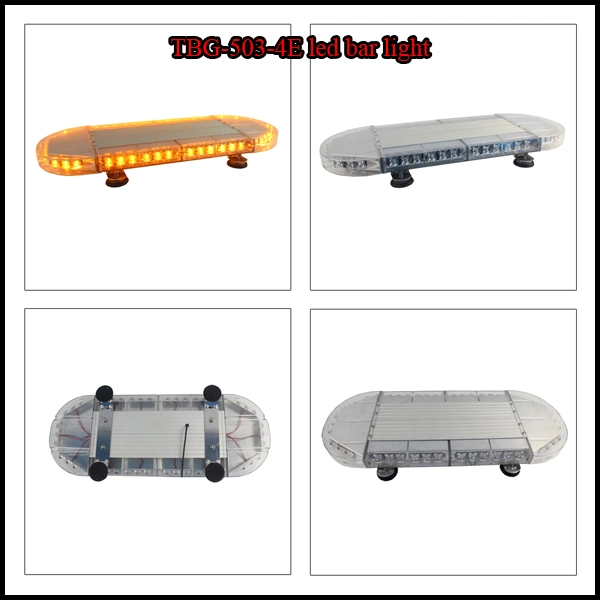 Aluminum Body Amber LED Mini Warning Flashing Lightbar