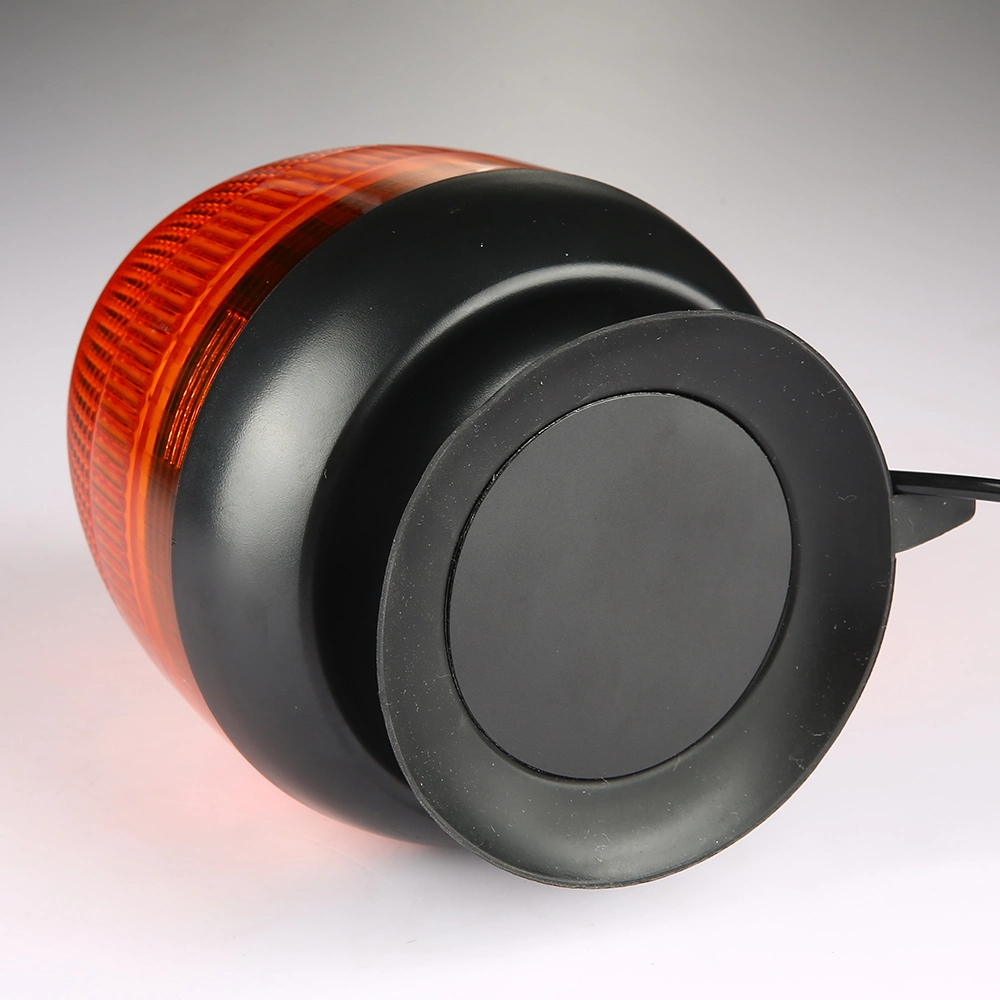 Waterproof IP65 Amber Emergency Rotating Beacon Safety Magnetic Suction Halogen Revolving Lamp