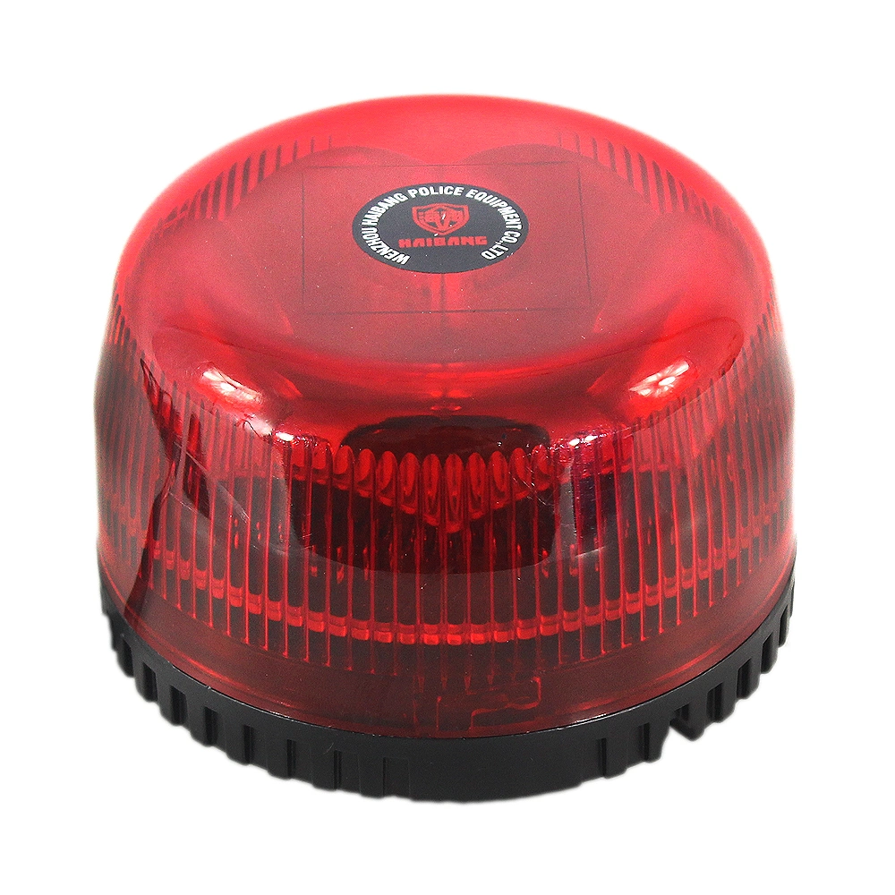 Amber LED Rotating Beacon Light with Magnet Cigarette Flashing Beacon Light