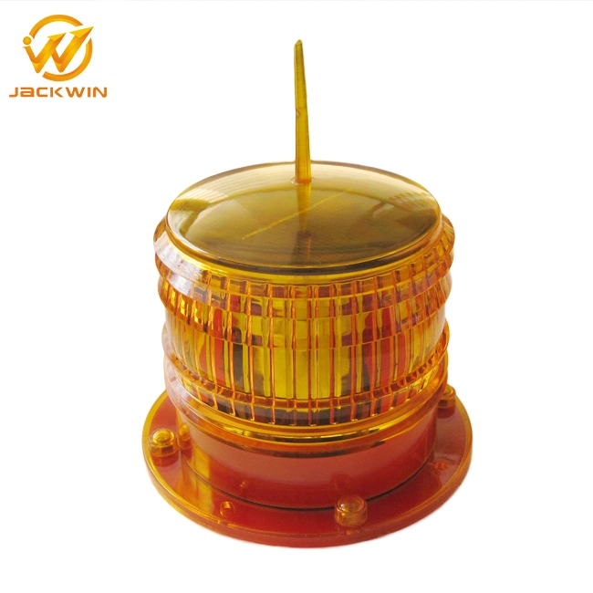 High Brightness LED Flashing Solar Warning Light for Telecommunication Towers