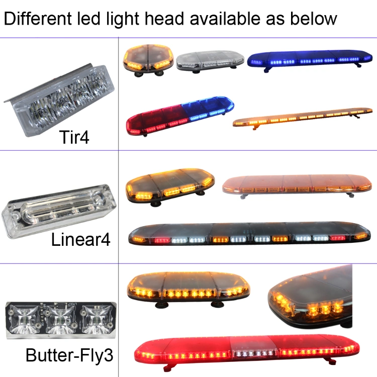 Haibang 1250mm Ultra Thin Tir4 LED Warning Flashing Lightbar