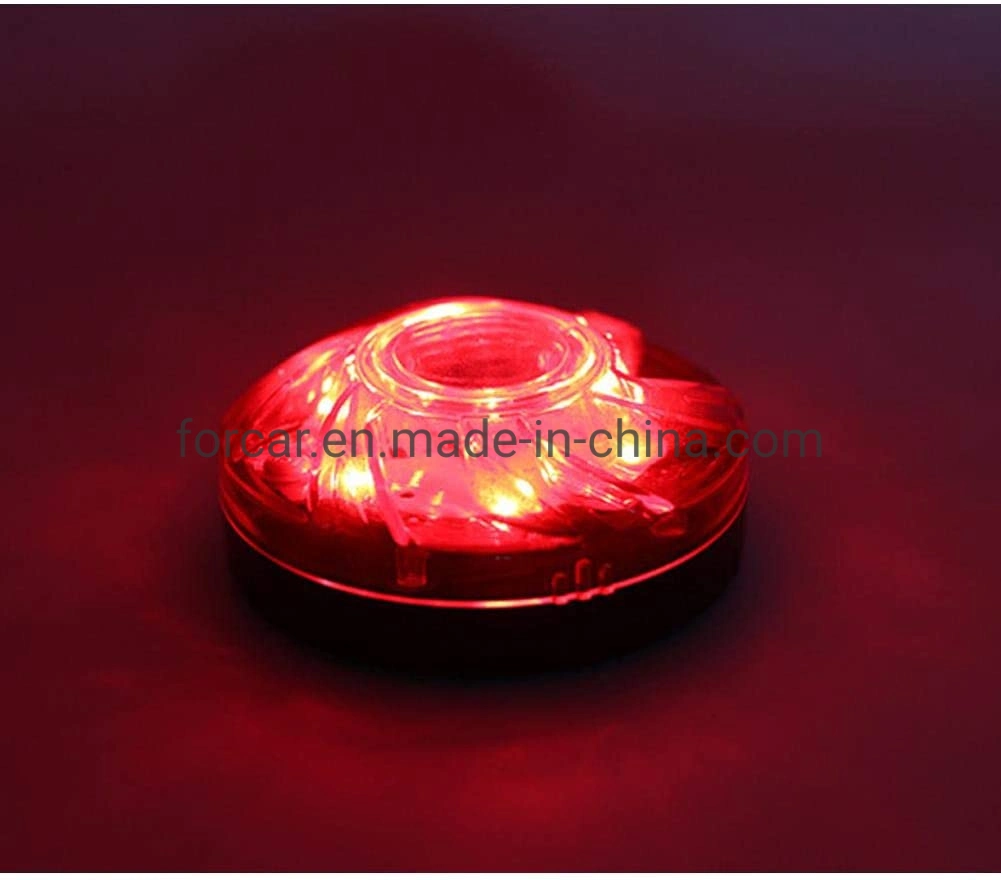 Hot Sale Car Emergency Strobe Caution Lighting Super Bright LED Roadside Beacon Flare Warning Lamp with Magnetic Base Battery Powered LED Warning Light