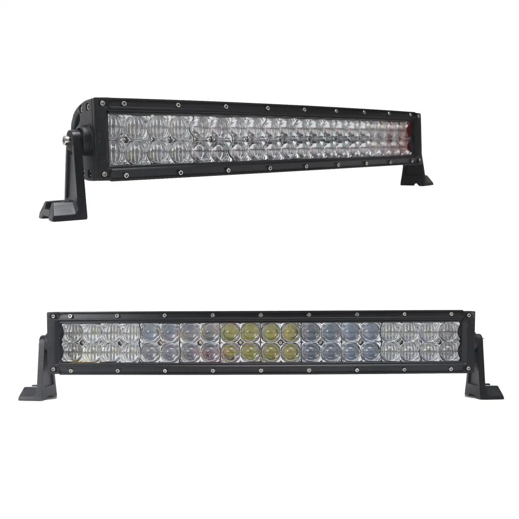 Good Selling 6000K IP67 Spot Flood Combo Beam Curved 120W 12V 5D LED Offroad Light Bar