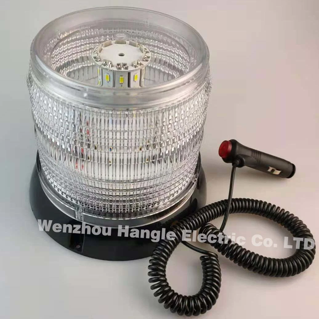 Amber 60W DC12-30V LED Flashing Warning Beacon Light