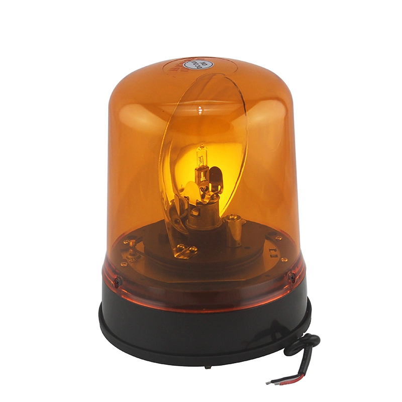 370 Series Halogen Rotating Beacon Warning Light Super Bright Emergency Revolving Lamp