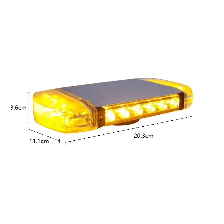 Wholesale Amber LED Flashing Mini Beacon Bar with Cigarette Plug