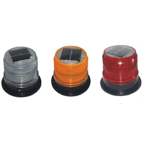 Lead Safety Magnetic Mount LED Amber Strobe Warning Light Beacon