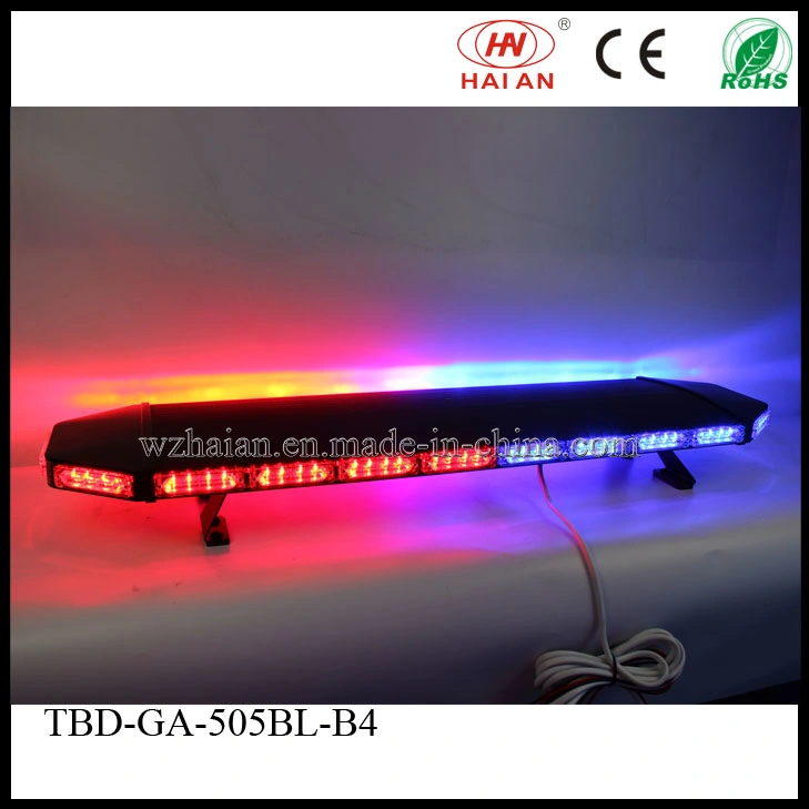 LED Lightbar for Recovery Trucks in Black Paintedaluminum Dome