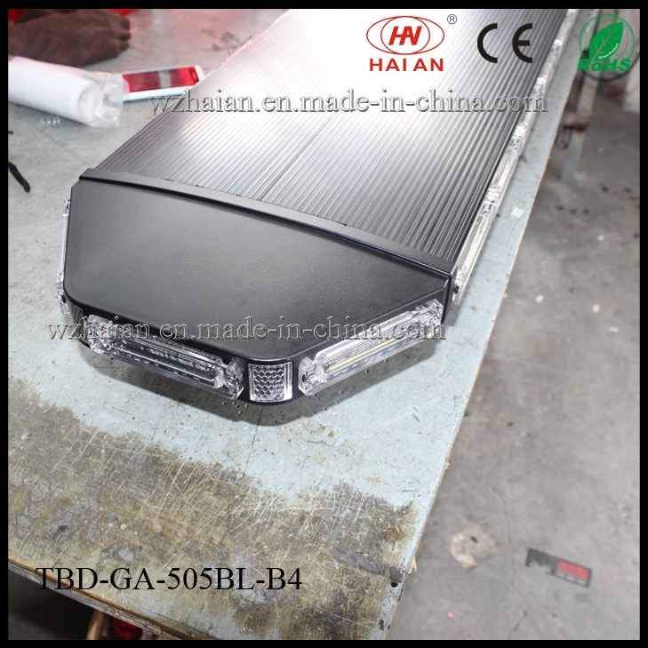 LED Lightbar for Recovery Trucks in Black Paintedaluminum Dome