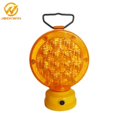 Solar LED Warning Light Flashing Barricade Marine Aviation Light