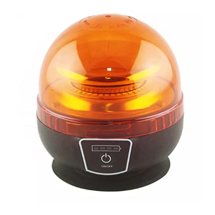 Multi-Flash Functions Rechargeable LED Beacon Super Bright 12 LED Emergency Warning Light Remote Control Available R65 E-MARK