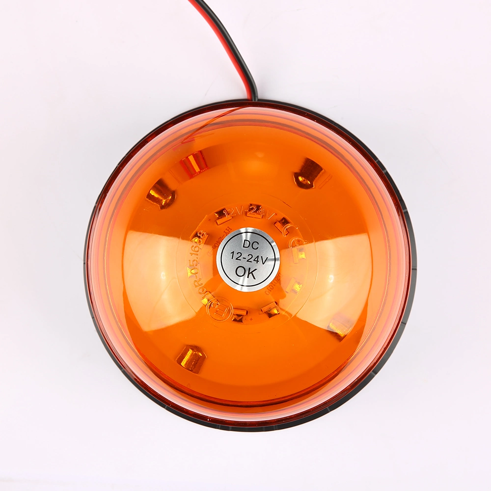 Amber Red Blue Green Clear Rotating Dual Flashing LED Luminous Beacon Light