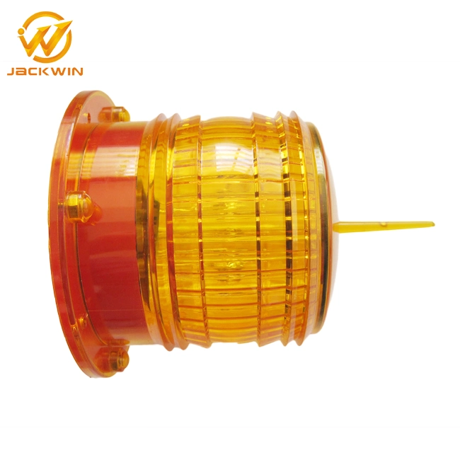 High Brightness LED Flashing Solar Warning Light for Telecommunication Towers