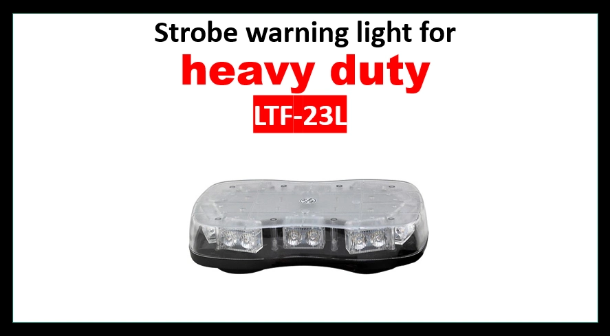 White Strobe Beacon LED Warning Light for Heavy Duty Beacon Flash Light
