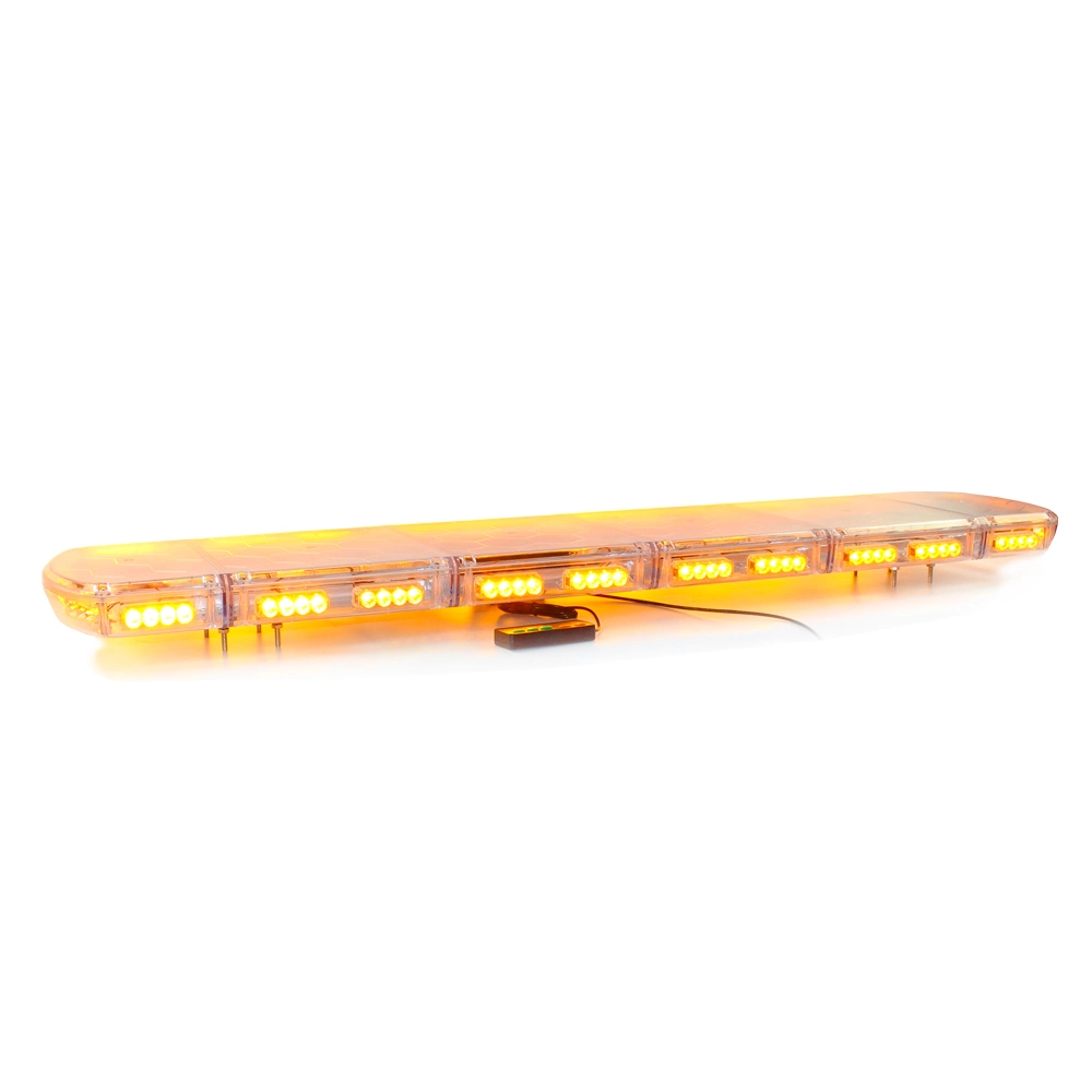 Haibang Amber Color Clear Dome Lengthen Warning LED Light Bar