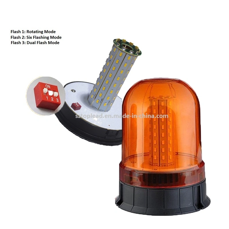 Hot Sell Emergency LED Light 3 Flash Modes LED Beacon Wl93 Warning Light (12-36VDC) Traffic Indicator Ceiling Lamp R65 IP65