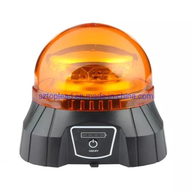 Multi-Flash Functions Rechargeable LED Beacon Super Bright 12 LED Emergency Warning Light Remote Control Available R65 E-MARK