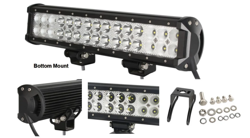 High Power 198W 30inch CREE 12V/24V LED Light Bar for Agricluture Marine Truck