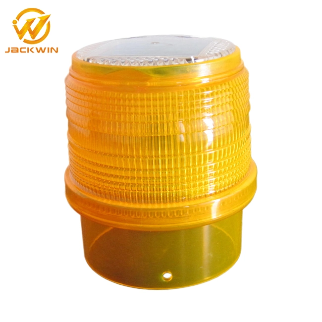 Road Signal LED Solar Traffic Light Rotating Beacon Solar Warning Light Strobe Light