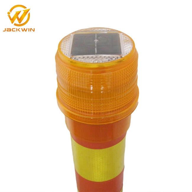 Road Signal LED Solar Traffic Light Rotating Beacon Solar Warning Light Strobe Light