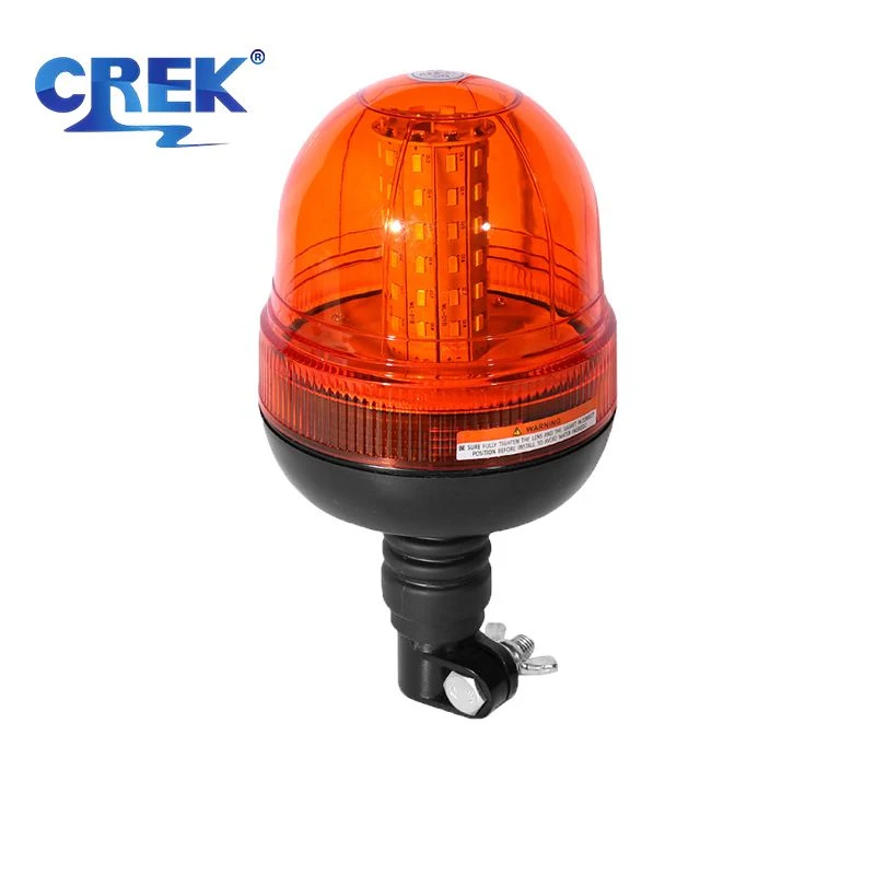 CE LED Strobe Warning Light with Pole Mount Beacon Flexible Rotating Flashing Safety Alarming Tractor Beacon Light