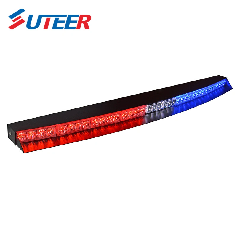 Interior LED Emergency Vehicle Back Windshiled Visor Light Bar