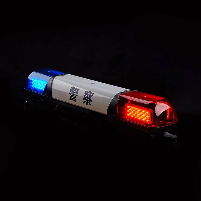 1m Blue LED Roof Mounted Police Light Bar