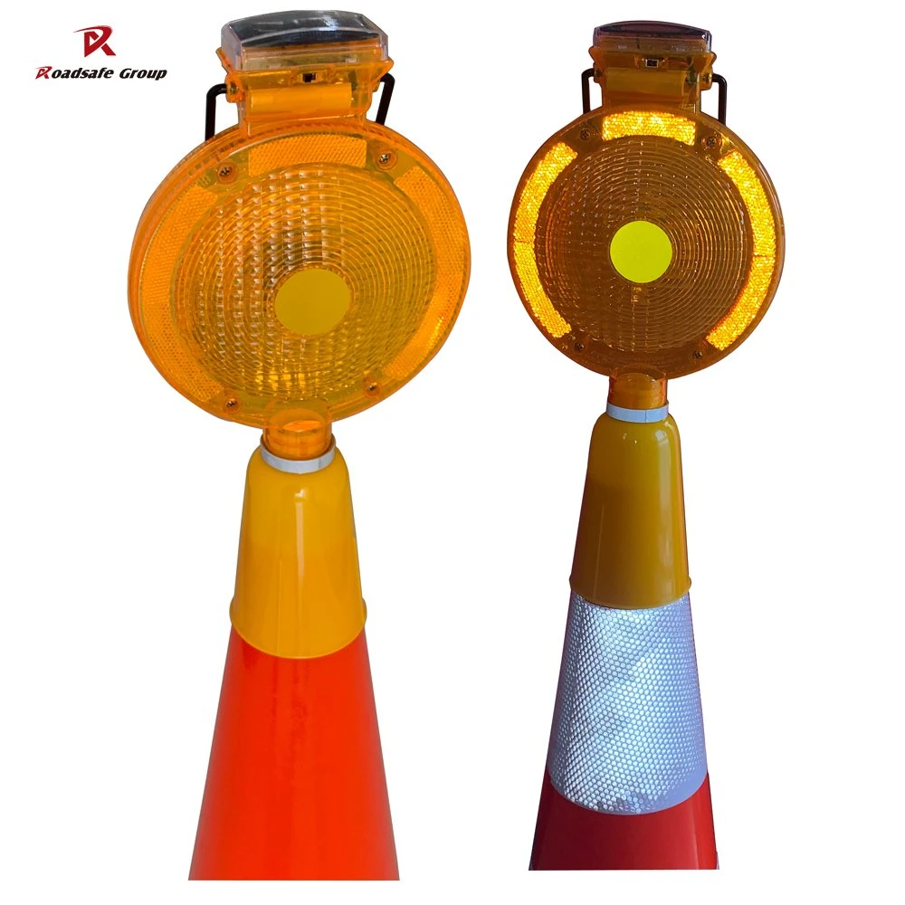 Battery Power Road Safety Plastic Traffic Beacon Strobe LED Warning Light