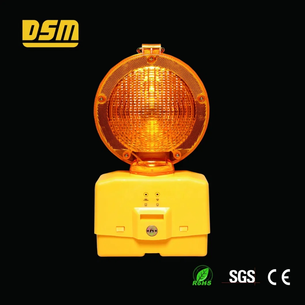 Road Safety Flashing LED Traffic Warning Light (DSM-03) Barricade Lamp