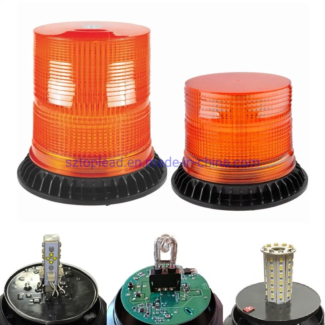 LED Beacon DC12V /48V Strobe Warning Light Flash Lamp with 4&quot;/7&quot; Dome