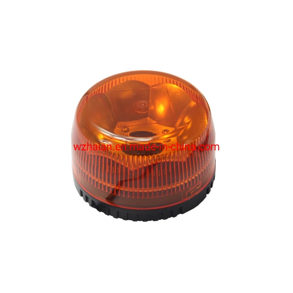 LED Warning Beacon in Blue Color with Rotating Flashing Pattern