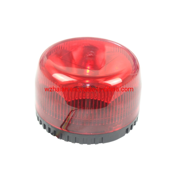 LED Warning Beacon in Blue Color with Rotating Flashing Pattern