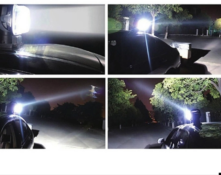 60W Marine Boats Car Vehicle Offroad Outdoor 7 Inch 360 Degrees Wireless Remote Control 4D LED Spot Light LED Searchlight Auto Lamps Car LED Focos LED 4X4