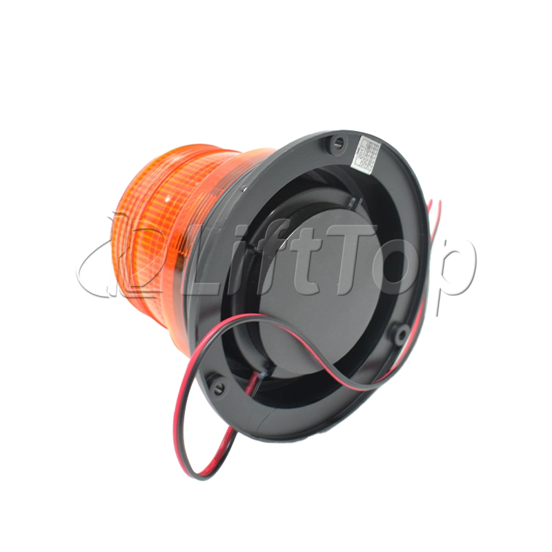 LED Type 10V-110V Wide Voltage Flashing Warning Strobe Safety Quiet Light Lamp for Forklift Truck Car Beacon