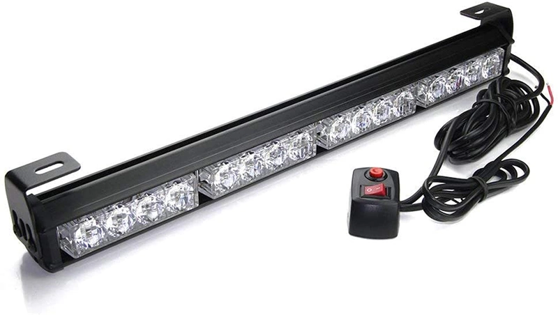 16W Emergency Warning Traffic Advisor Vehicle Strobe Light Bar