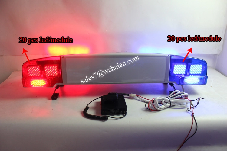 12V DC 1200mm 48 Inch LED Emergency Vehicles Working Strobe Warning Lightbar