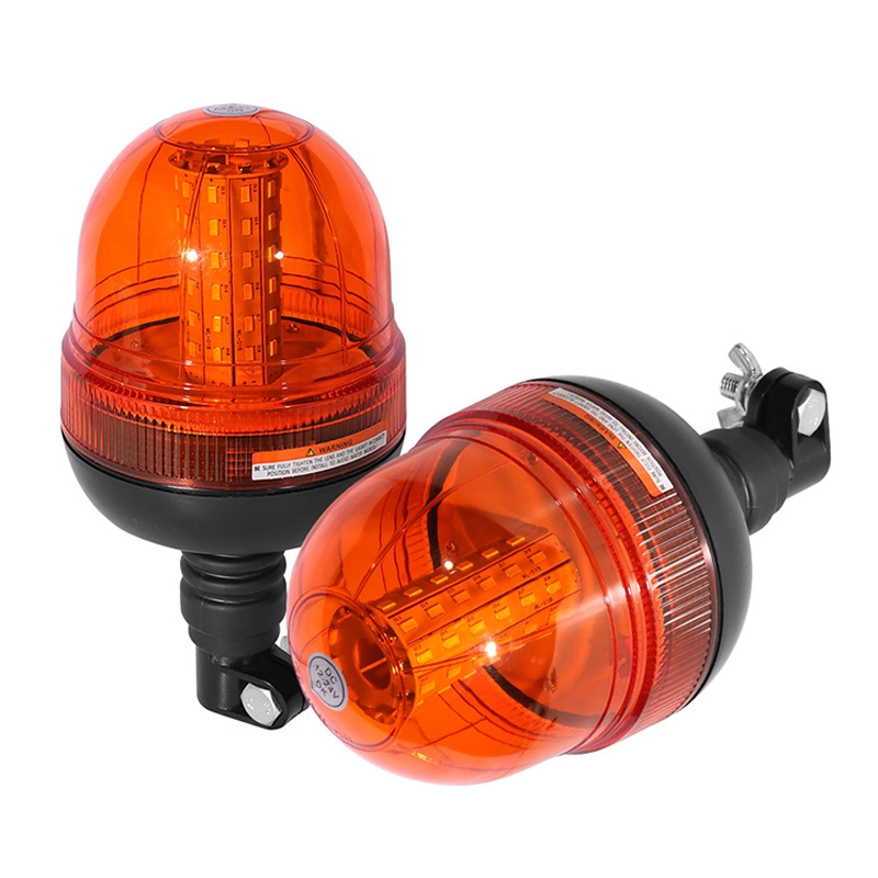 Tractor LED Amber Rotating Strobe Lamp Flashing Emergency Warnig Light