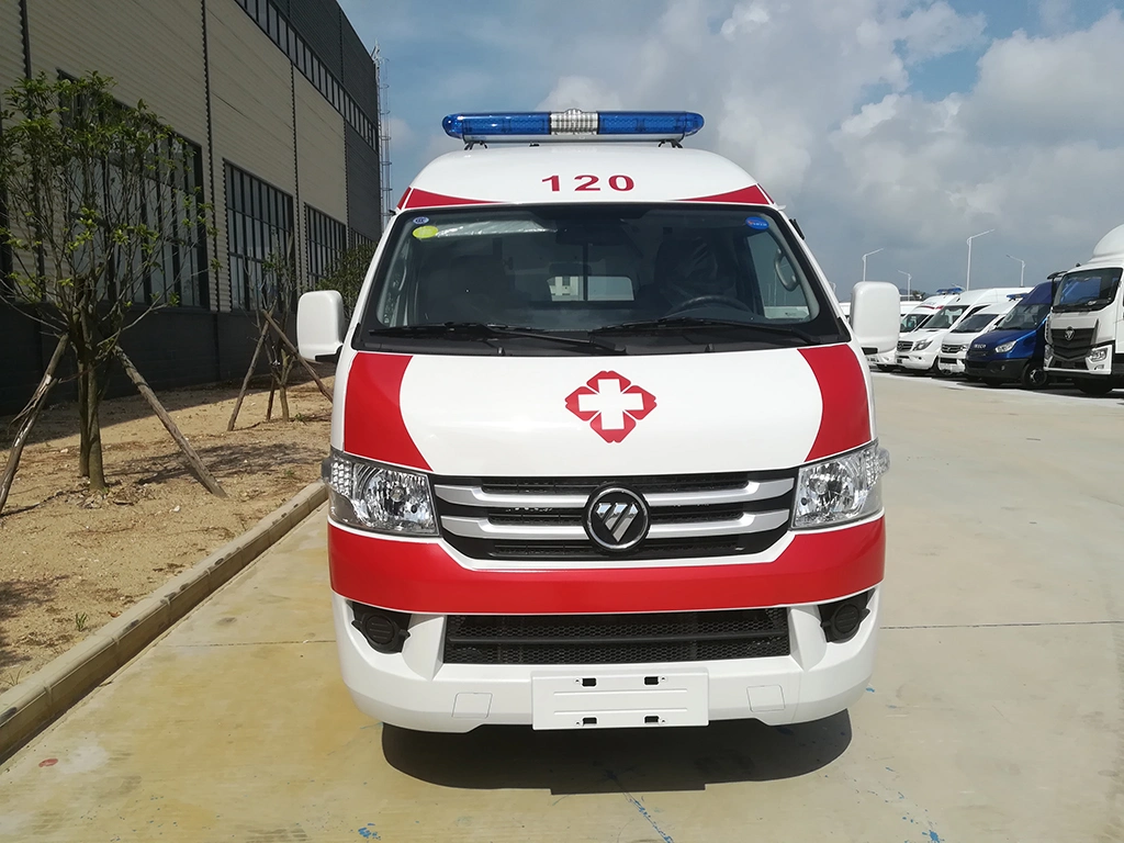 Foton G7 Gasoline Ambulance Car with Medical Equipment