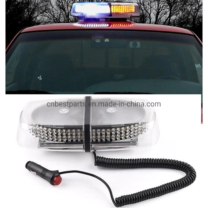 Wholesale Amber Flashing Emergency Stroboscopic Lighting Cable 4m Warning LED Rotating Strobe Lamp Powerful LED Car Ceiling Warning Beacon Strobe Light