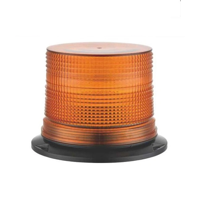 Amber Halogen Rotating Beacon DC12V/24V Vehicles Top Ceiling Warning Light Revolving Lamp with Magnetic Sucker Base Tbl 93