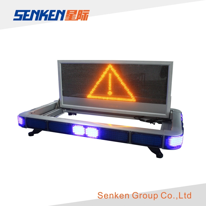 Words Edit LED Emergency Exit Signage Light Bar with LED Screen Display