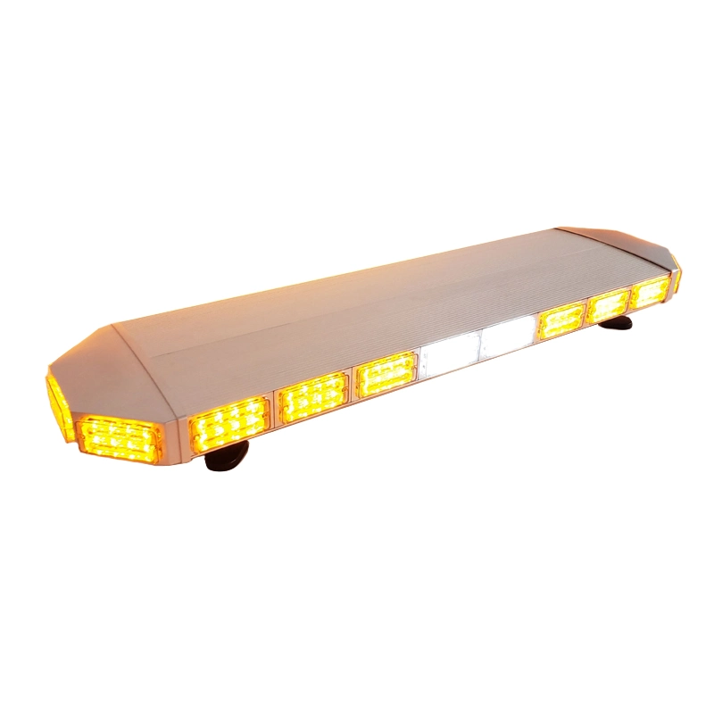 25 Flash Patterns Auto Multi Voltage Double Row Aluminum Fire Truck Warning LED Strobe Lightbar