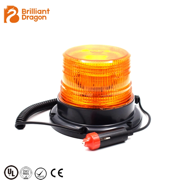 Quality Road Flash Safety Warning Signal Lamp 12V-24V LED Traffic Caution Beacon Lights with Alarm Hot LED Warning Strobe Light with Strong Magnet Base